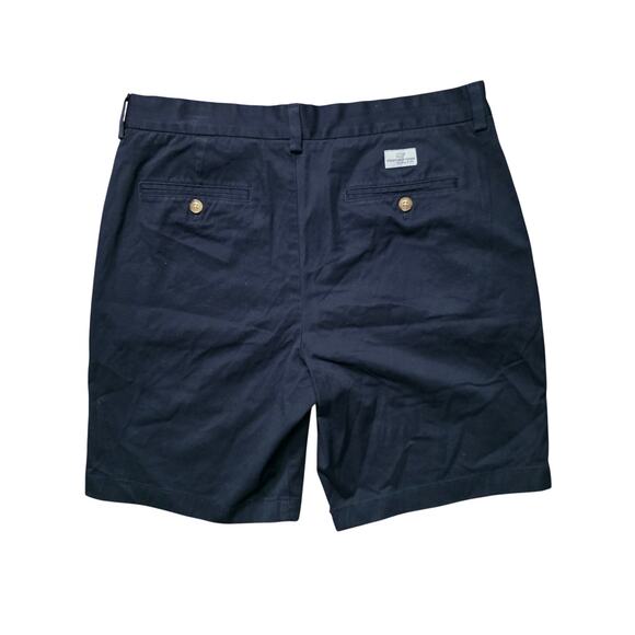 Vineyard Vines Flat Front Stretch Chino Shorts Men’s 32 Navy Style 1H0462 - Picture 4 of 8